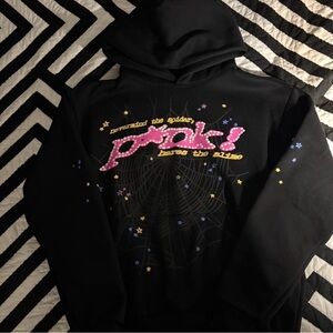 Black Graphic Hoodie